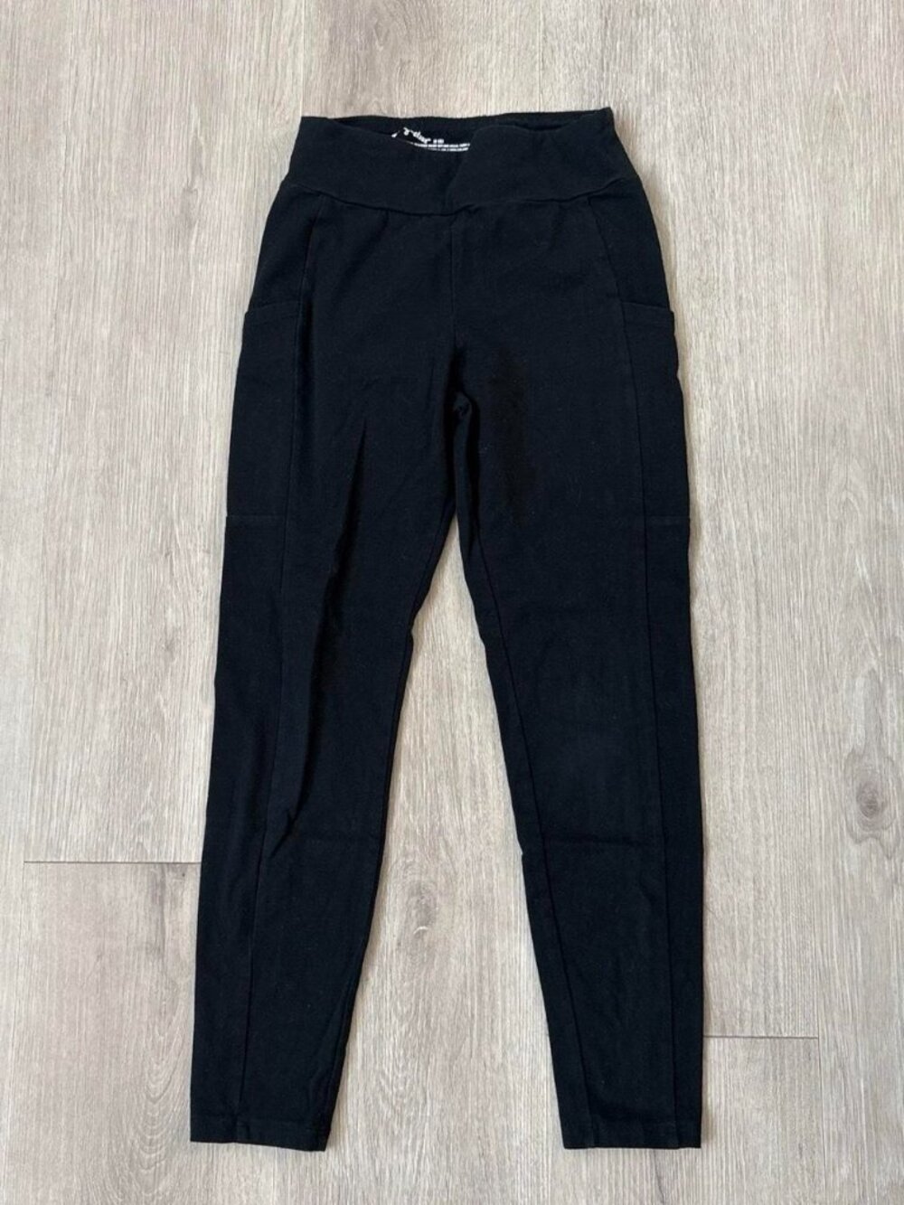 Art Class Girls Black Leggings Size 8 – Side Pocket Activewear
